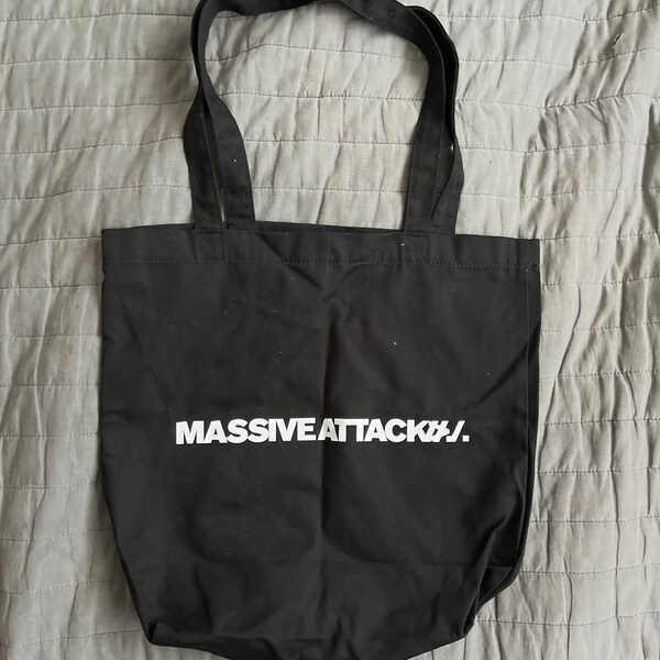 Massive Attack There Are No Enemies Anywhere Mezzanine Tour Tote Bag