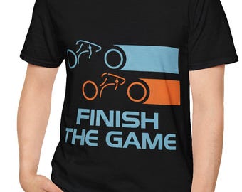 TRON Light Cycle T-Shirt: Retro Sci-Fi Gamer Tee