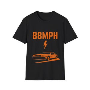 Retro Speedster Tee - Perfect Gift for Movie Lovers, Car Enthusiasts, Gift for Dad, 80s Retro, Unisex Cotton Crew Shirt