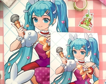 Miku Art Print