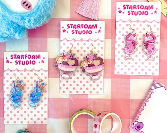 Japanese Drink Earrings