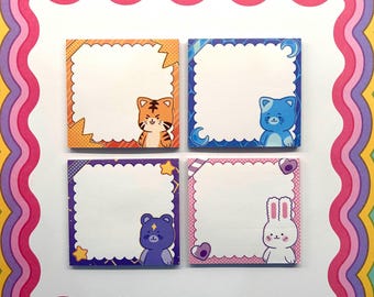 Animal Drink Sticky Notes