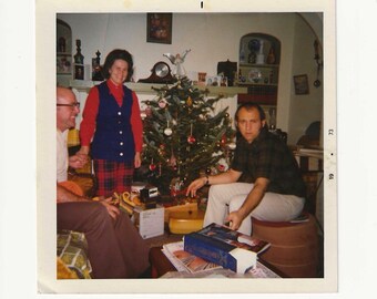 1972 Christmas Morning | Vintage Found Photo