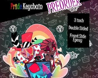 PREORDER - Vees Summer Sweets Pride Keychain & Sticker