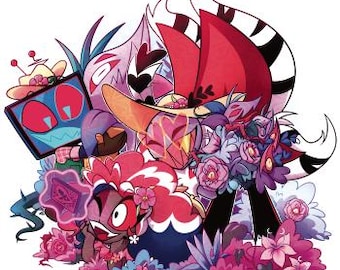 Hazbin Hotel Spring Vees Art Print [5"x5"]