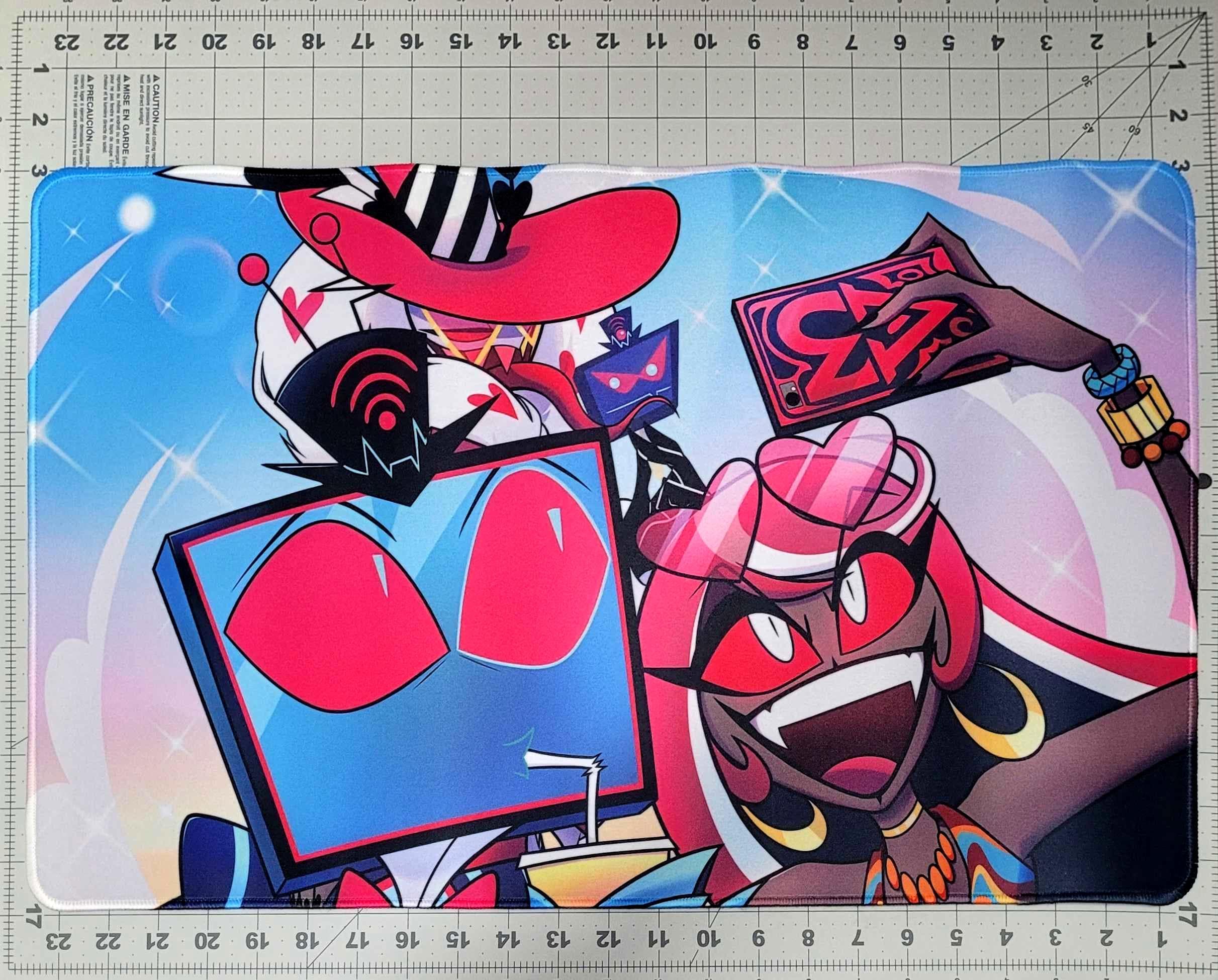 Hazbin Hotel Playmats [B Grade, Sizes Vary] - Etsy