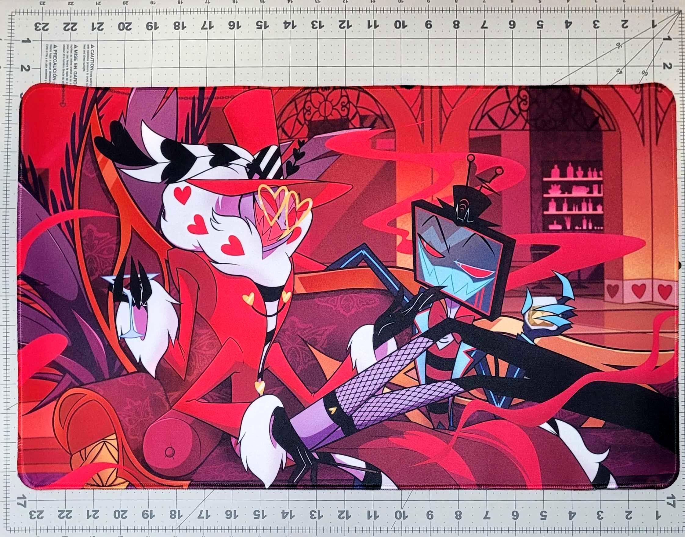 Hazbin Hotel Playmats [B Grade, Sizes Vary] - Etsy