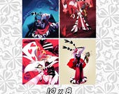 Hazbin Hotel Art Prints Ft. Valentino [10