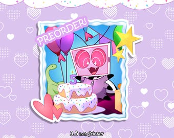 PREORDER - 3.5" "Happy 5th Birthday Vax!" Sticker