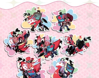 Lo-Vee-ly Vees Sticker Collection