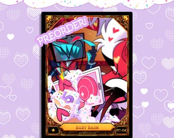 VORBESTELLUNG: Hazbin Hotel Fankarte - "Baby Bash"