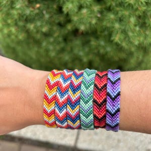 handcrafted avenger themed friendship bracelet