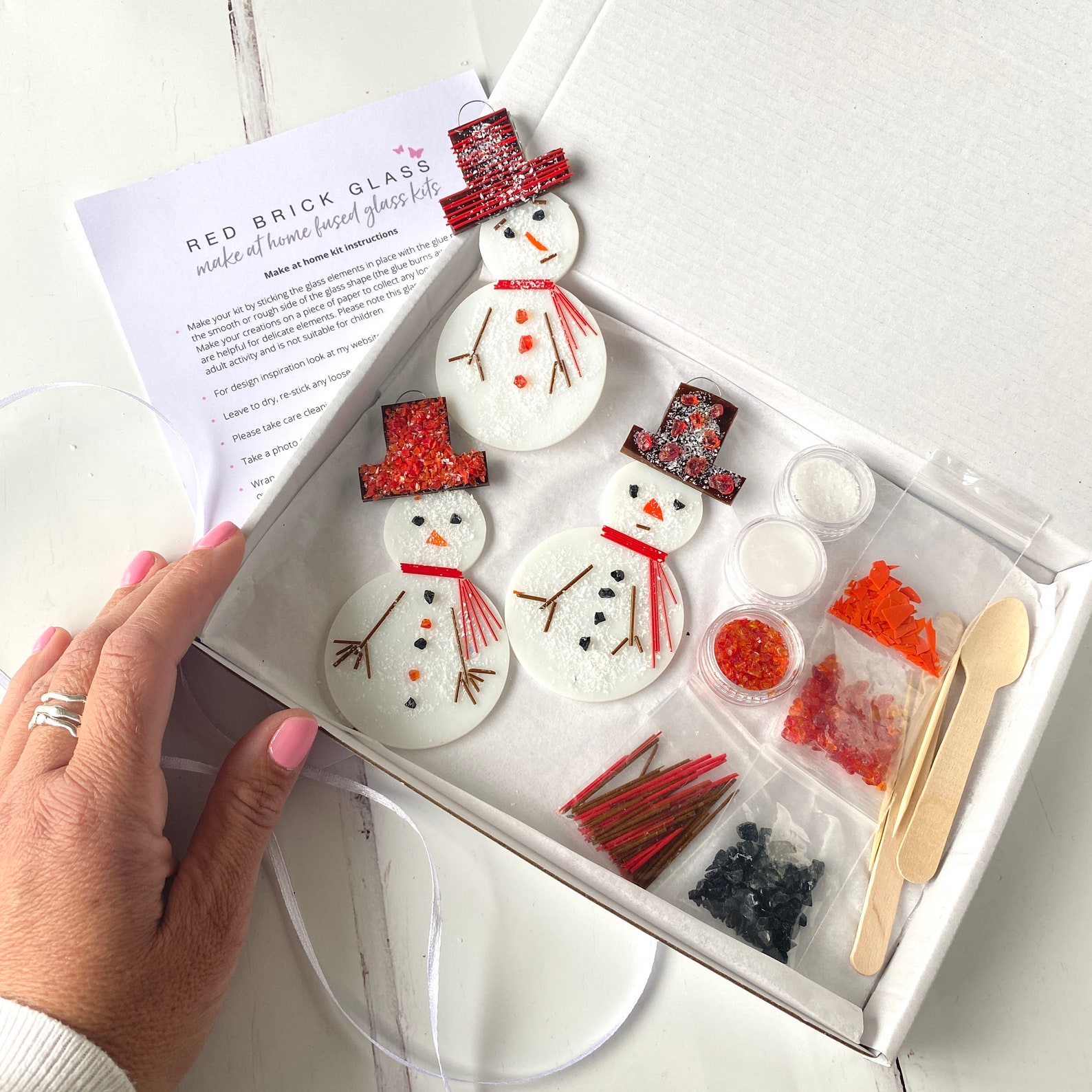 Fused Glass Kit Glass Kit Uk Craft Kit for Adults Christmas Etsy UK