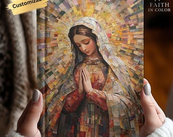 Virgin Mary Prayer Journal: Catholic Marian Devotional Notebook
