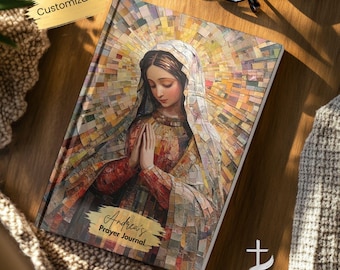 Virgin Mary Prayer Journal: Catholic Marian Devotional Notebook