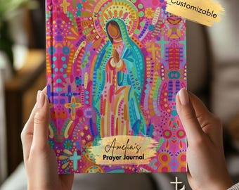 Colorful Our Lady of Guadalupe Prayer Journal: Catholic Devotional Notebook, Marian Gift