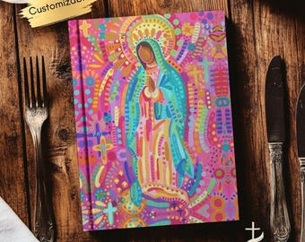 Colorful Our Lady of Guadalupe Prayer Journal: Catholic Devotional Notebook, Marian Gift