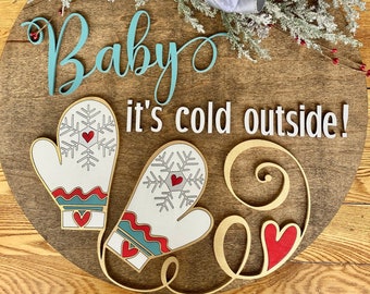 Descarga digital instantánea: archivo svg de mitones navideños, ¡perfecto para Glowforge, grabadores láser, máquinas Cricut y Silhouette!