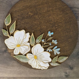 Download digital instantâneo - Lindo arquivo svg floral, perfeito para Glowforge, gravadoras e cortadoras a laser, máquinas Cricut e Silhouette!