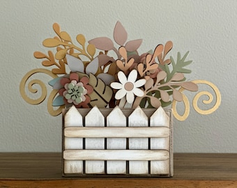 Directe digitale download: maak een collectie tuinmagneten, laserklaar bestand, Glowforge-svg, Glowforge Aura, laser-svg-bestand