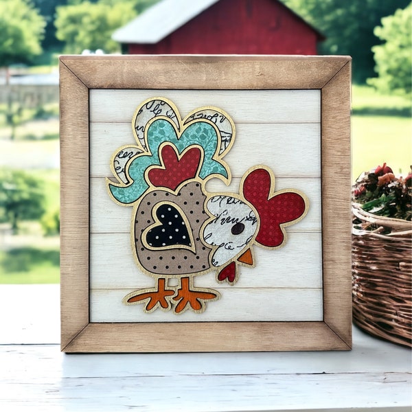 Whimsical Chicken - Etsy