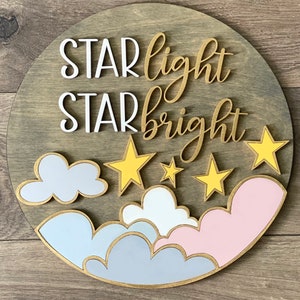 Instant digital download- Whimsical "star light..." svg file, perfect for Glowforge, laser engraver and cutters!