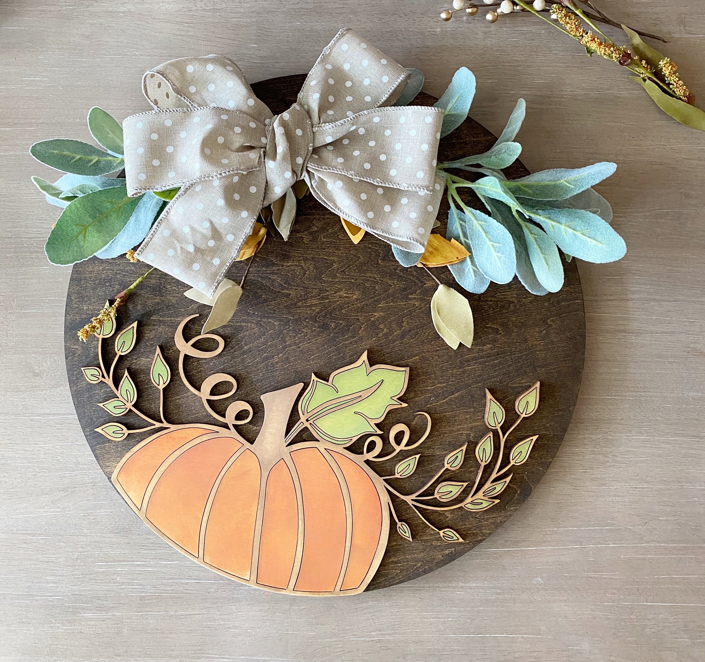 Instant digital download- Fall pumpkin svg file, perfect for Glowforg…