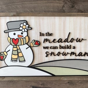 Instant digital download Cute Snowman Winter Holiday SVG file, Wood Sign, door hanger, perfect for Glowforge and laser machines