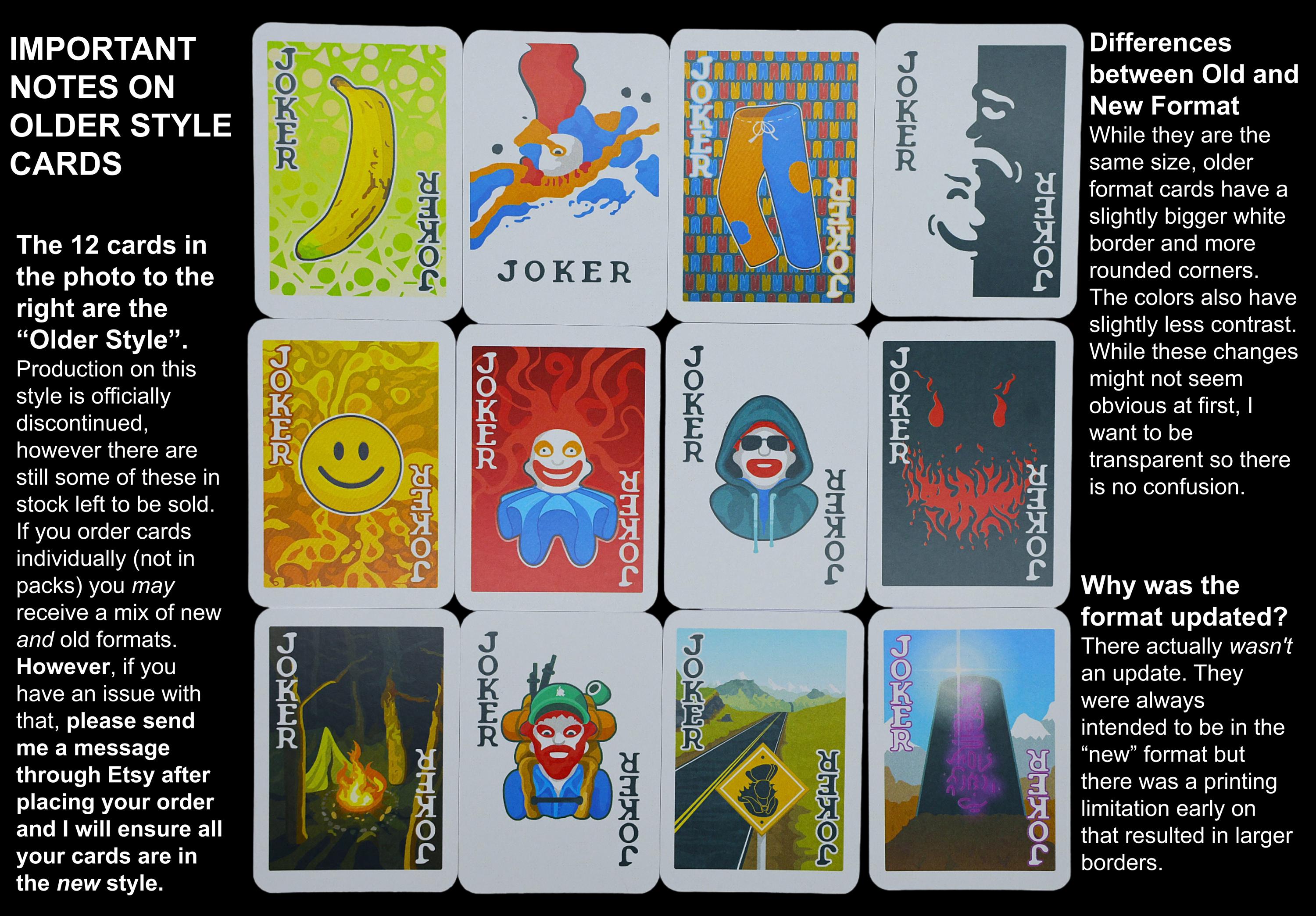 Jokers kaartspel (lot van 1200 kaarten) (1200) - Papier