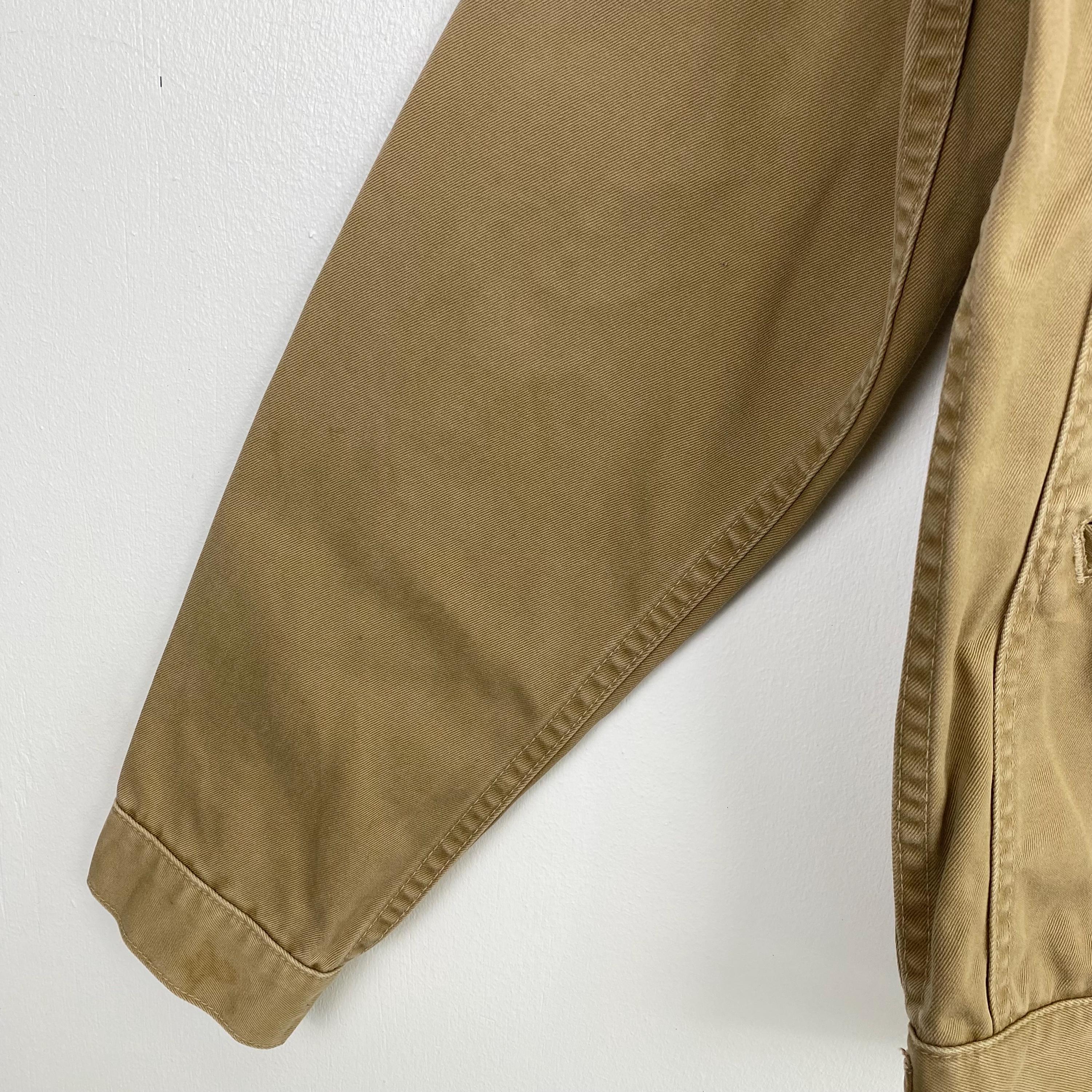 Vintage 90s Hysteric Glamour Jacket - Patch Logo - Brown Color