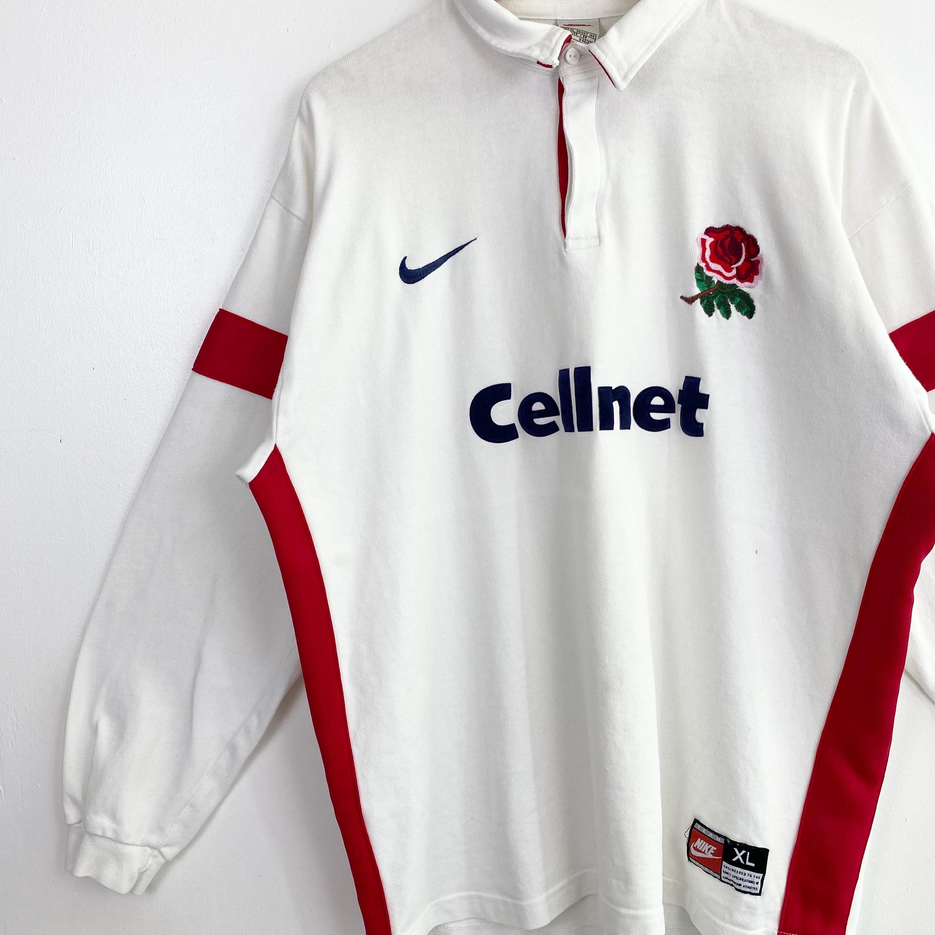 Nike England イングランド代表 ラグビーシャツ Vintage 90s Nike X England Rugby Shirt - England National Rugby