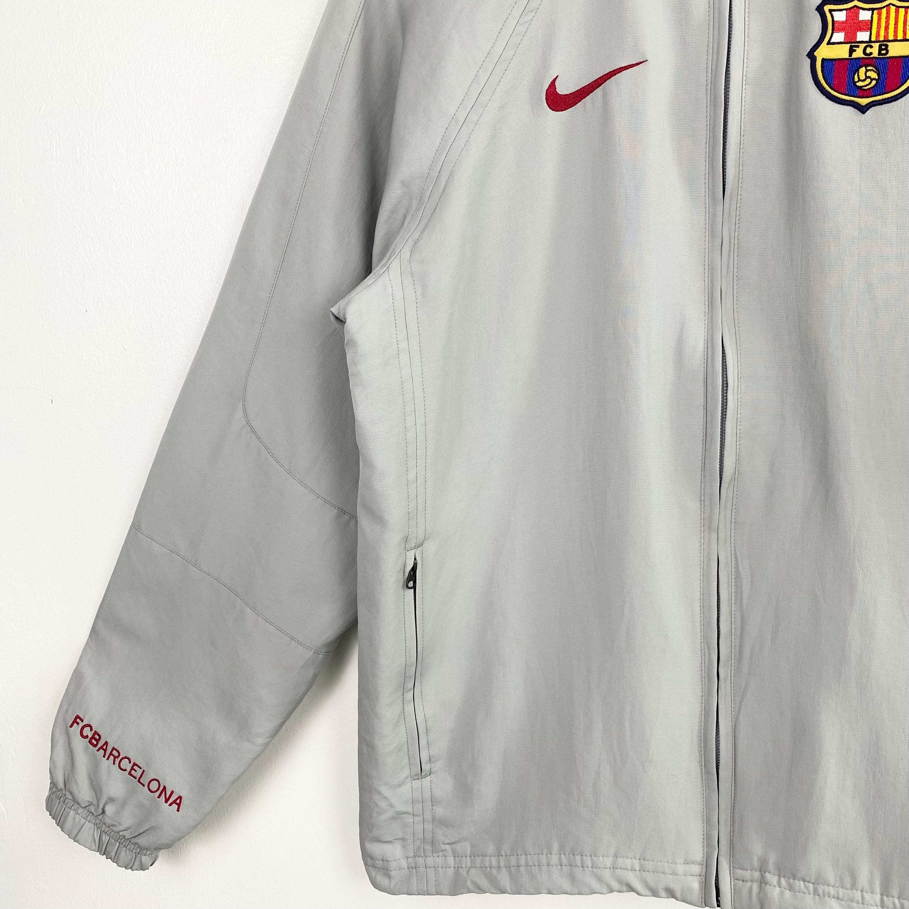 Vintage FC Barcelona Jacket - Nike - Total 90 - Embroidery Logo 
