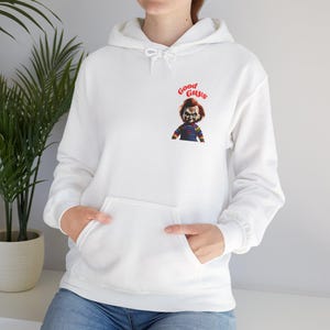 Chucky Sweatshirt, Halloween hoodie, Spooky Gift, Horror Movie Fan Merch, Chucky Fans Apparel