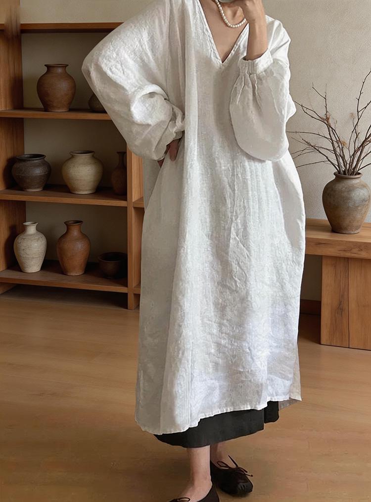 fall caftan dress Caftan Maxi S / Black main image 0