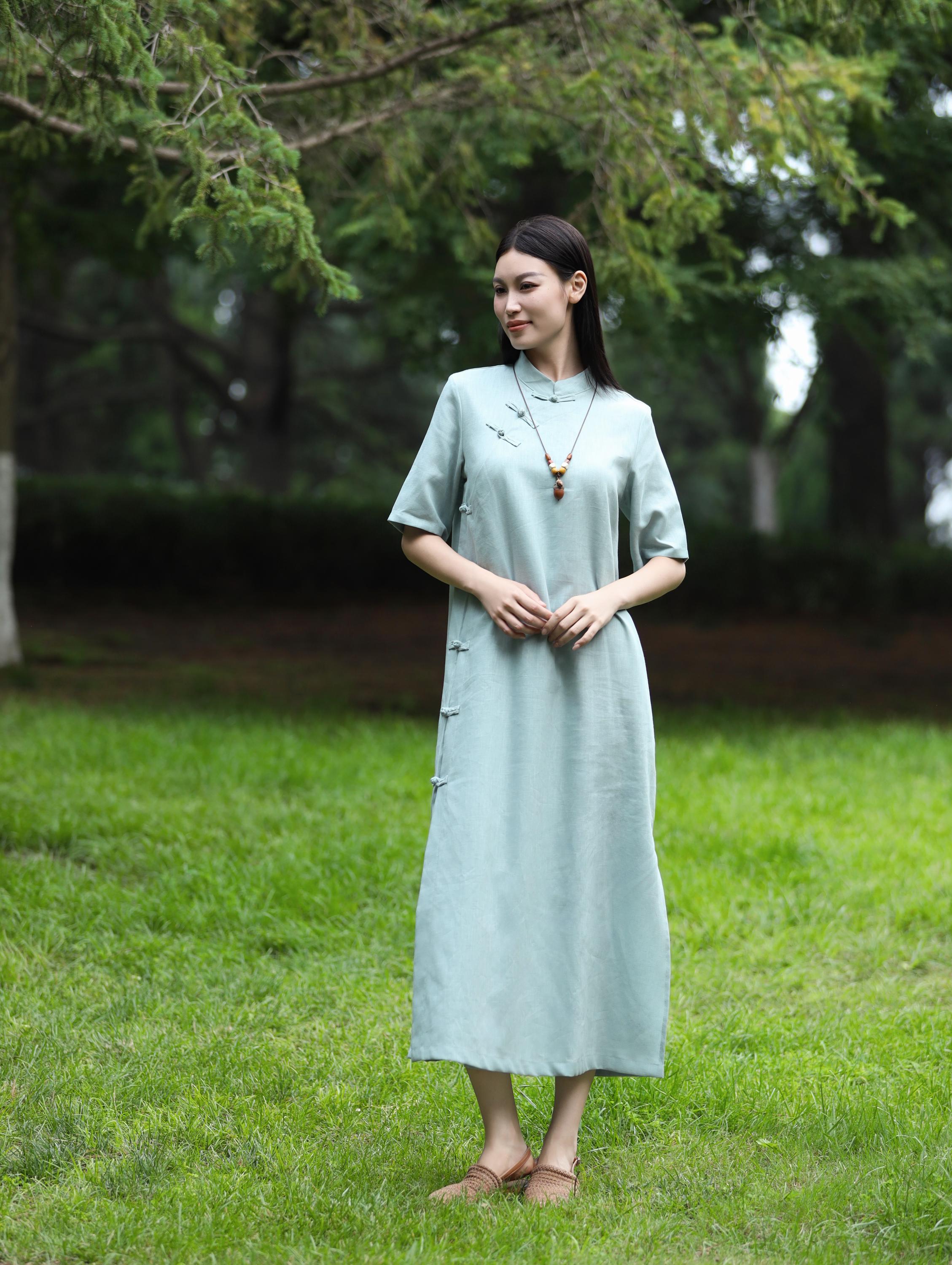 ladies chambray dresses Sail To Sable Mini Dress main image 0