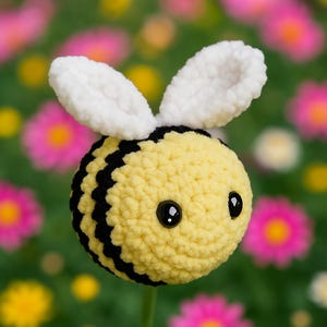 Crocheted Bumble Bee - Soft and Cuddly