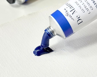 Pintura al óleo azul ultramar lapislázuli auténtica – Serie 8