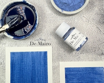 Genuine Lapis Lazuli Ash Blue Pigment | Natural Watercolor & Oil Paint