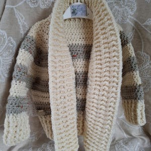 Hand Crocheted Toddler Jacket