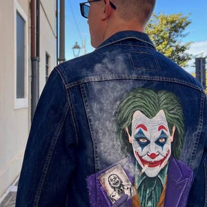 ジャケット・アウター WIND AND SEA  THE JOKER MASCOTOKDS COAT Joker Denim Jacket - Etsy