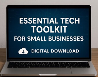 Small Business Tech Toolkit – IT Checklists, Templates & Policy Docs (Digital Download)