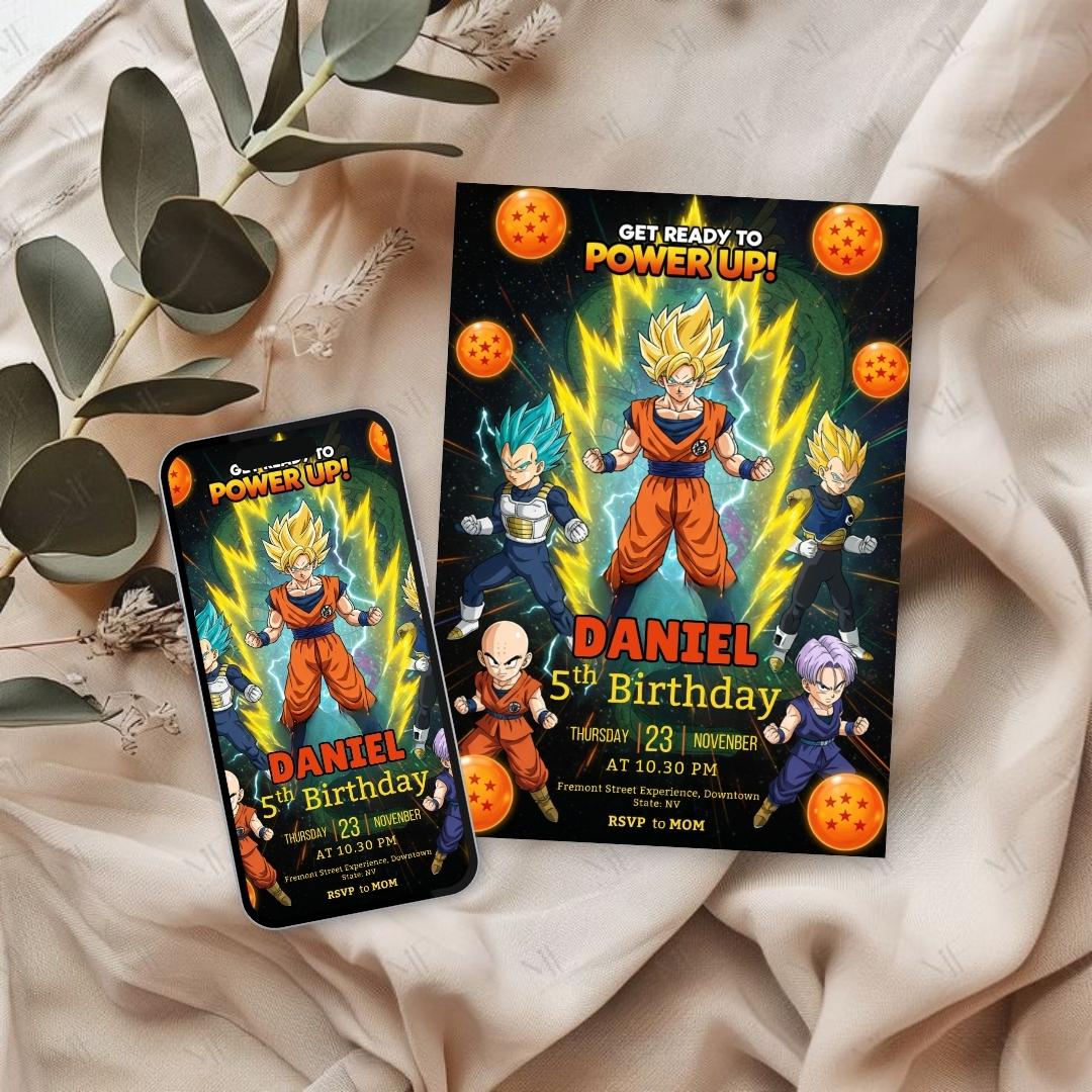 Goku birthday cards - Etsy 日本