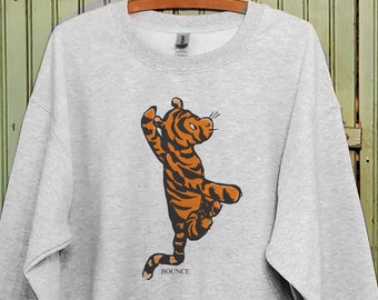 Vintage Tigger sweatshirt, The House at Pooh Corner,Original Tigger illustration 1928