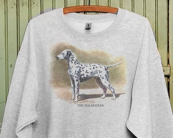 Vintage Dalmatian, dalmatian sweatshirt, dalmatian print, Mommy and me sweatshirt