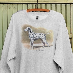 Vintage Dalmatian, dalmatian sweatshirt, dalmatian print, Mommy and me sweatshirt