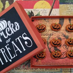 Jack O Lantern glitter pushpins
