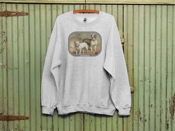Vintage Bulldog Lover Sweatshirt Bulldog Sweatshirt Bulldog - Etsy