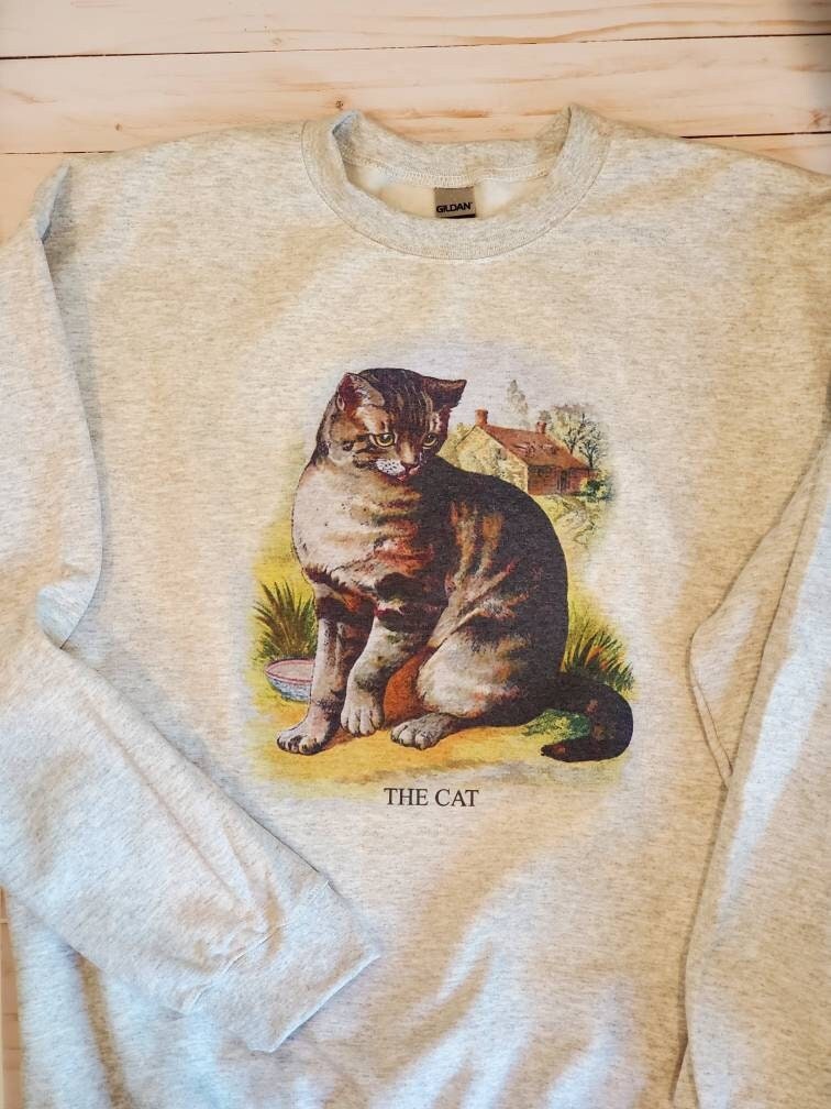 vintage cat × fish × flower sweat vintage cat × fish × flower sweat vintage cat × fish