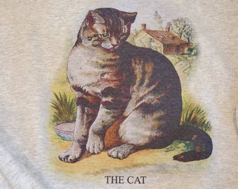vintage cat × fish × flower sweat vintage cat × fish × flower sweat vintage cat × fish