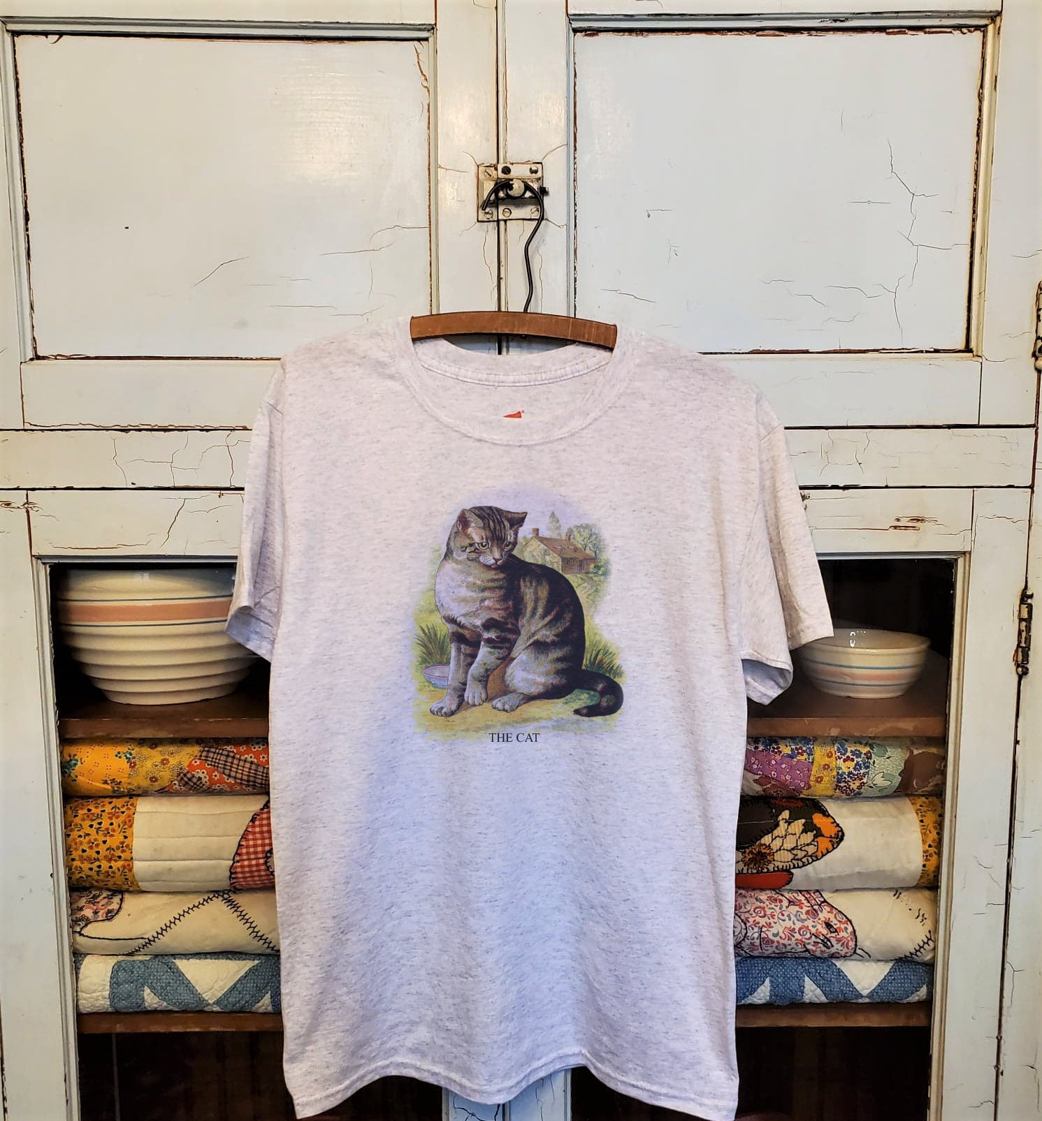 Vintage Cat Tshirt Cat Gifts Cat Shirt Kitty Tshirt Etsy